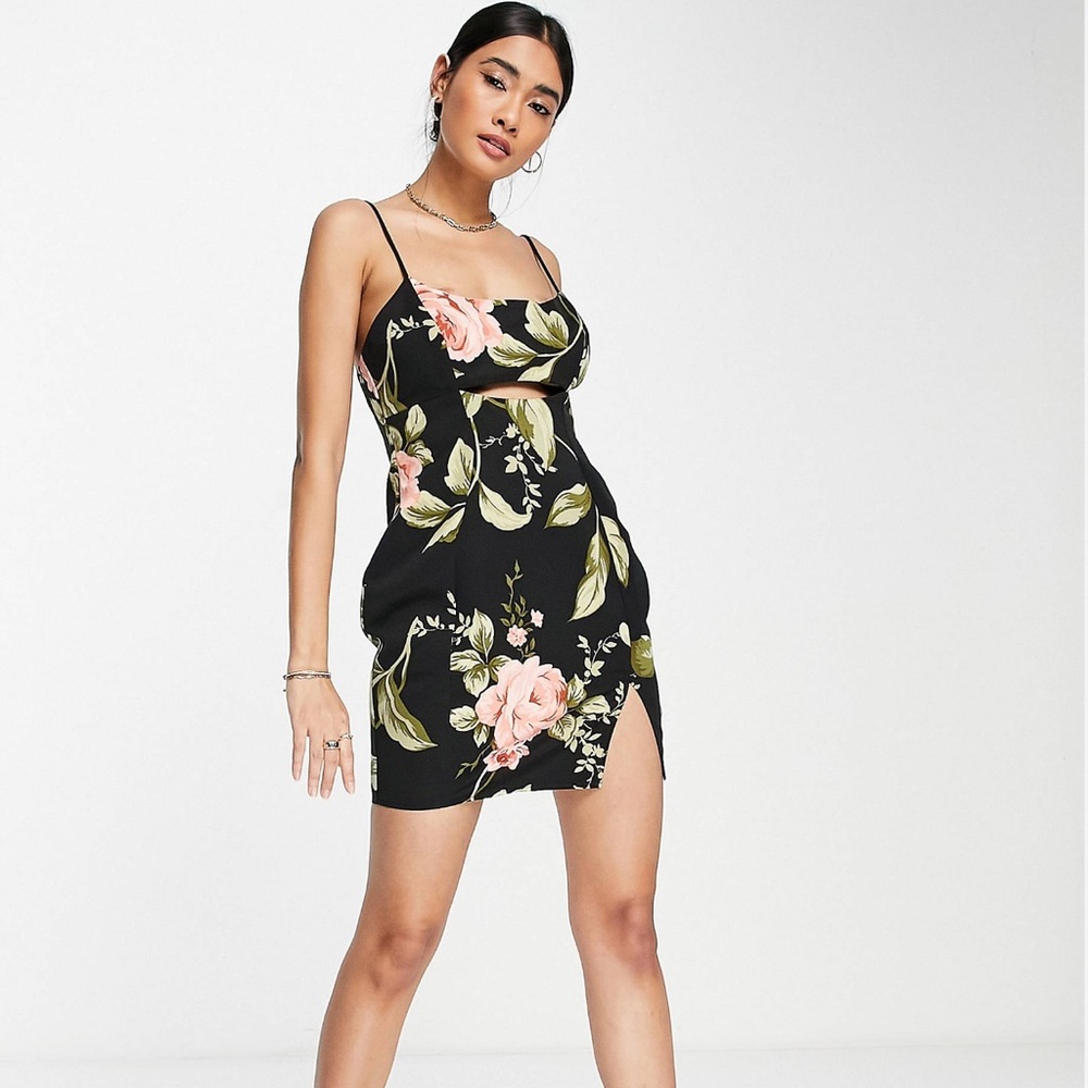 NWT Floral Mini Dress US 6